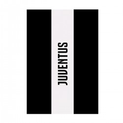 Coperta Plaid in pile singolo Juventus Calcio 120 x 150