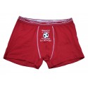 Boxer uomo elasticizzato Rosso Porpora Natale e Capodanno bomber calcio NU416