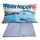 Completo Lenzuola letto matrimoniale 2 posti Chalk Forza Napoli Vesuvio
