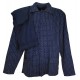  Pigiama uomo invernale aperto avanti con colletto in Caldo cotone Morms Miles