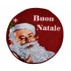  Tappeto con antiscivolo in gomma rettangolare e rotondo Natalizio Babbo Natale