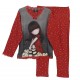  Pigiama caldo cotone Bambina Ragazza Santoro Gorjus Harlequin Hatter Love Fallin