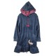 Vestaglia Bambina bimba invernale in pile con cerniera e cappuccio Irge IK368