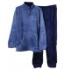  Pigiama bimbo bambino in caldo pile coral invernale Irge Scozzese Tartan