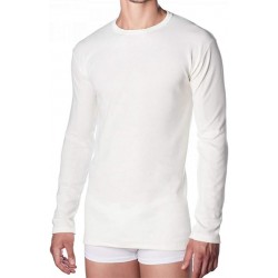 Maglia intima Canottiera uomo a manica lunga Enrico Coveri caldo cotone bianco