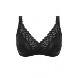 Wacoal Reggiseno con ferretto coppa sfoderata riducente minimizer Raffine nero