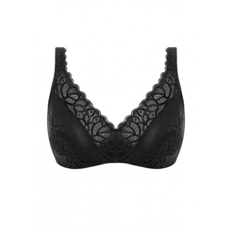 Wacoal Reggiseno con ferretto coppa sfoderata riducente minimizer Raffine nero