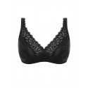 Wacoal Reggiseno con ferretto coppa sfoderata riducente minimizer Raffine nero