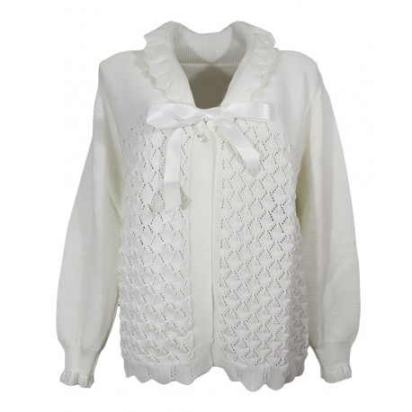 Liseuse maglia donna in misto lana Manifattura La Rocca taglia unica