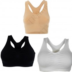 Reggiseno Brassiere TRAMONTE sportivo senza ferretto 