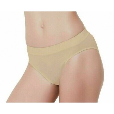 Slip donna vita bassa mutanda in microfibra con tassello in cotone Tramonte 8002