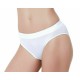 Slip donna vita bassa mutanda in microfibra con tassello in cotone Tramonte 8002