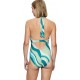  Costume donna intero TRIUMPH preformato senza ferretto SUMMER MIX PLUNGE OP