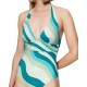  Costume donna intero TRIUMPH preformato senza ferretto SUMMER MIX PLUNGE OP