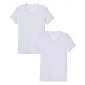 Canottiere Uomo FRALY in puro Cotone scollo a V EF3415B