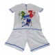 Pigiama Bambino manica corta pantaloncino estivo Spiderman Topolino Pjmasks