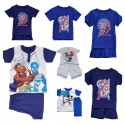 Pigiama Bambino manica corta pantaloncino estivo Spiderman Topolino Pjmasks Avengers