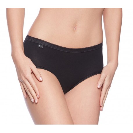 2 slip mutanda donna Sloggi BASIC MIDI in cotone