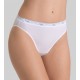 1 slip mutanda Sloggi tai in cotone bianco e nero