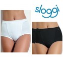 2 slip donna mutanda Sloggi CONTROL MAXI contenitivo in cotone