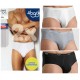 2 Slip uomo mutanda SLOGGI BASIC MIDI cotone elastico