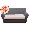 Copridivano 2 posti antimacchia Joker modello Sky grigio