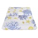 Copriletto singolo matrimoniale cotone piquet Angel's fiori rose corallo