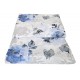 Copriletto singolo matrimoniale cotone piquet Angel's fiori rose corallo