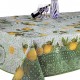 Tovaglia rettangolare Antimacchia No Stiro Adera' Maison fiori girasole limoni