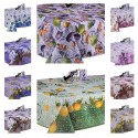 Tovaglia rettangolare Antimacchia No Stiro per 6 e 12 fiori girasole limoni Cuor