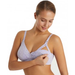 Promise Reggiseno Allattamento coppa sfoderata Z9151coppa C-D lavanda