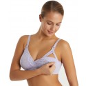 Reggiseno Allattamento coppa sfoderata Z9151 coppa C-D lavanda Promise