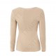 Maglia donna manica lunga Sotto giacca modal Tramonte Lucy
