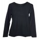 Maglia donna manica lunga Sotto giacca modal Tramonte Lucy