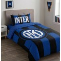 Lenzuola Letto Singolo 1 Piazza Inter 100% Cotone Ufficiale