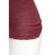 Maglia Intima Donna Tramonte Pura Lana a Costine Manica Lunga