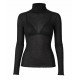 Maglia Manica Lunga Dolcevita Donna Jadea Modal Cashmere Collo Alto