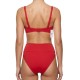 Costume Donna Bikini Mare Gisela Senza Ferretto Vita Alta