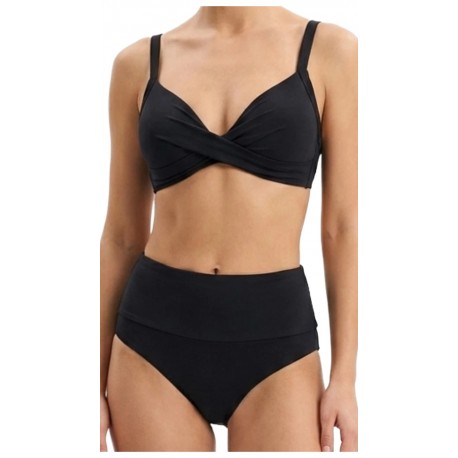 Costume Donna Bikini Mare Gisela Senza Ferretto Vita Alta
