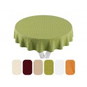 Tovaglia Antimacchia Rotondo cm 155 NO STIRO jacquard
