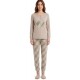 Pigiama Donna Infiore Caldo Cotone Invernale
