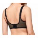 Reggiseno Contenitivo Bralette GISELA Senza Ferretto Tulle a Pois Invisibile