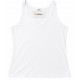 Canotta Donna Olimpionica FRALY Scollo a V Cotone Modal Spalla Larga