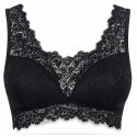 Bralette Top Brassiere Donna TRAMONTE Pizzo Senza Ferretto
