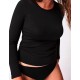 Maglia termica donna Gisela Manica Lunga Invernale Girocollo