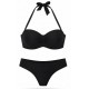 Costume Donna Bikini Mare Due Pezzi Gisela Fascia con Ferretto