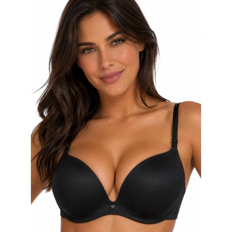 Reggiseno GISELA Ferretto in Silicone Coppa Preformata Scollato