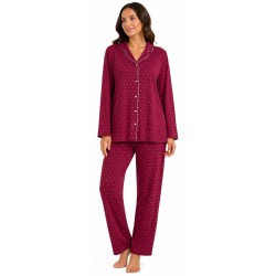 Pigiama Donna Caldo Cotone Biagiotti Aperto Avanti Invernale