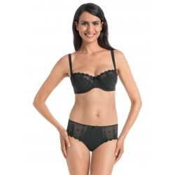 Reggiseno Rosa Faia Edelweiss Balconcino ricamato con ferretto 5608