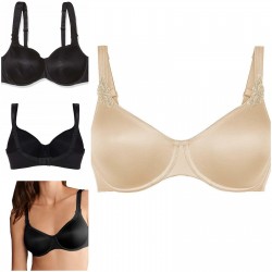 Reggiseno Minimizer con Ferretto Grazia 5619 Rosa Faia